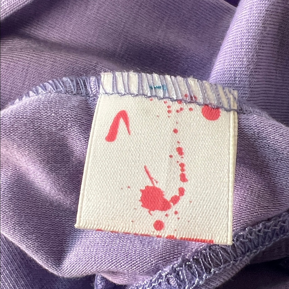 Candiotti 80s 90s Roll-Waist Thong Bodywear M NWOT Lavender - Picture 7 of 9